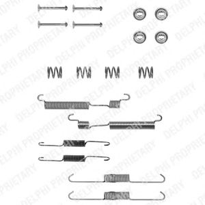 Set accesorii, sabot de frana HYUNDAI ACCENT 95-00