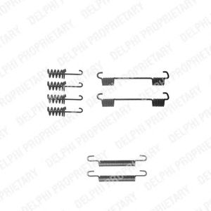 set accesorii, saboti frana parcare