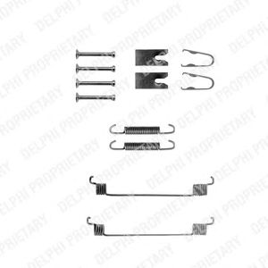 Set accesorii, sabot de frana FORD FIESTA/PUMA/MAZDA