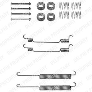 Set accesorii, sabot de frana FORD TRANSIT 00-