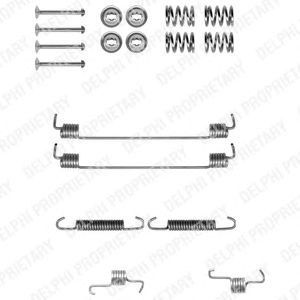 Set accesorii, sabot de frana REANULT CLIO 1,2-1,6 16V/1,9 D 01-