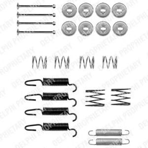 set accesorii, saboti frana parcare TOYOTA AVENSIS/IS300