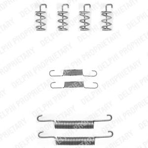 set accesorii, saboti frana parcare VOLVO S70/V70 97-00