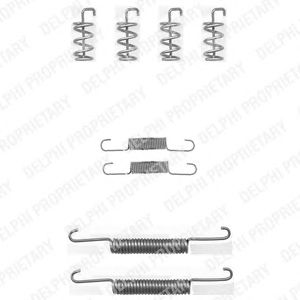 set accesorii, saboti frana parcare VOLVO S60 2,0-2,4 01-