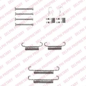 set accesorii, saboti frana parcare IVECO DAILY