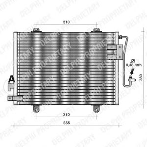 Condensator, climatizare RENAULT CLIO II