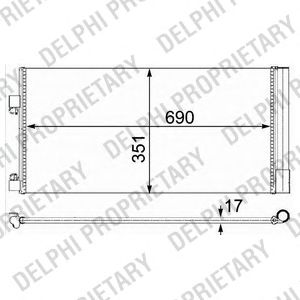 Condensator, climatizare RENAULT LAGUNA III 07-