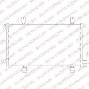 Condensator, climatizare SUZUKI SUZUKI SX4/FIAT SEDICI