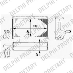 evaporator,aer conditionat BMW E60/E61/E63/E64 03-