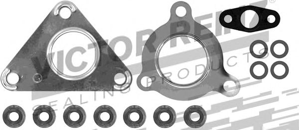 Set montaj, turbocompresor RENAULT MEGANE 1,9DCI 02-