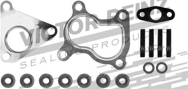 Set montaj, turbocompresor RENAULT CLIO II/KANGOO 01-1,5DCI