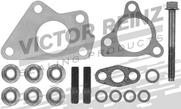 Set montaj, turbocompresor MAZDA 6 2,0DI 02-07