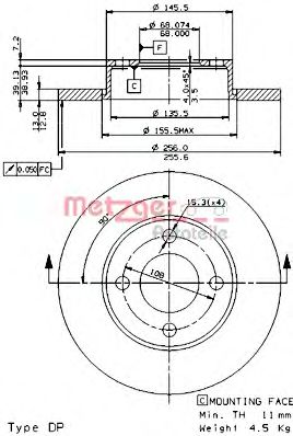 Disc frana