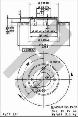 Disc frana