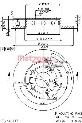 Disc frana