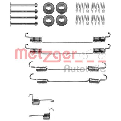 Set accesorii, sabot de frana DACIA DUSTER 1,5 DCI 4X4 10-