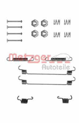 Set accesorii, sabot de frana RENAULT MEGANE