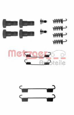 set accesorii, saboti frana parcare MERCEDES-BENZ W203/S203 04-07