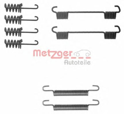 set accesorii, saboti frana parcare MERCEDES-BENZ SPRINTER 170,0X40 ATE 02/95-