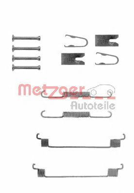 Set accesorii, sabot de frana FIAT BRAVA/BRAVO/MAREA