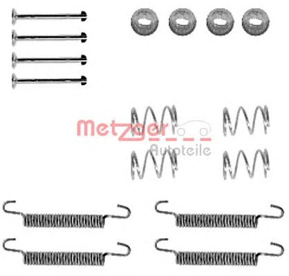 set accesorii, saboti frana parcare OPEL OMEGA 94-03