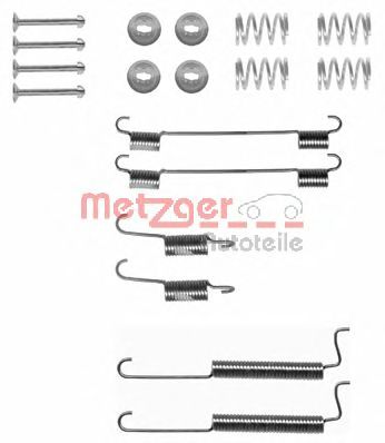 Set accesorii, sabot de frana CHEVROLET MATIZ