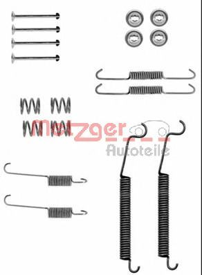 Set accesorii, sabot de frana CITROEN XSARA COUPE