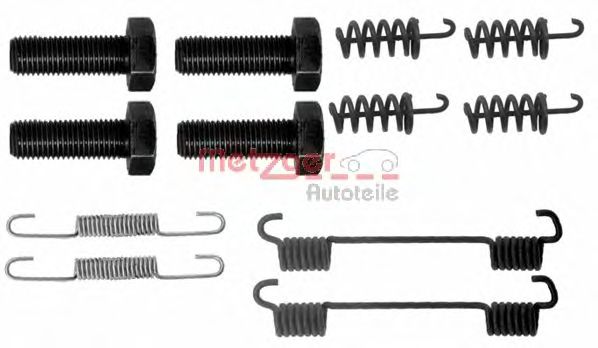 set accesorii, saboti frana parcare MERCEDES-BENZ C219/W211/S211/R230 02-12