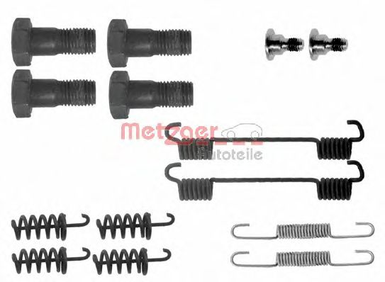 set accesorii, saboti frana parcare MERCEDES-BENZ W203/W210/W221 93-13 164 X 25