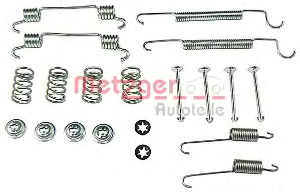 Set accesorii, sabot de frana DAEWOO REZZO 1,6-2,0 00-