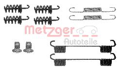 set accesorii, saboti frana parcare MERCEDES-BENZ W204/W212 07-