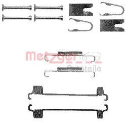 set accesorii, saboti frana parcare CITROEN JUMPER 06-