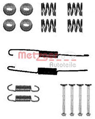 Set accesorii, sabot de frana TOYOTA YARIS