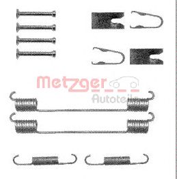 Set accesorii, sabot de frana FIAT PANDA