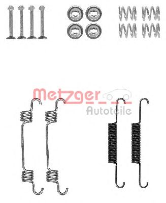 set accesorii, saboti frana parcare KIA SPORTAGE 04-