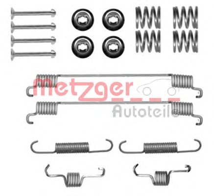 Set accesorii, sabot de frana SMART FORTWO (451)