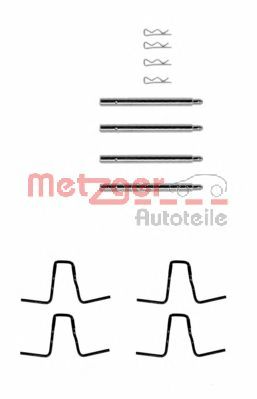 Set accesorii, placute frana MERCEDES-BENZ W114/W115/W123 68-85