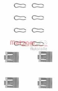 Set accesorii, placute frana FIAT PANDA