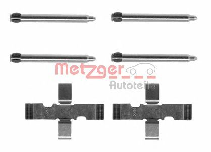 Set accesorii, placute frana FORD ESCORT VII