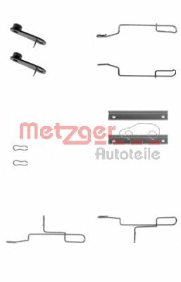 Set accesorii, placute frana CITROEN AX