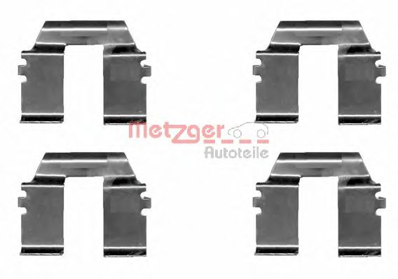 Set accesorii, placute frana SEAT ALHAMBRA (7V8/7V9)