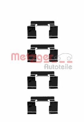 Set accesorii, placute frana NISSAN ALMERA II (N16)