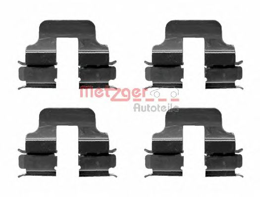 Set accesorii, placute frana MERCEDES-BENZ W168/W169/W245 97-12