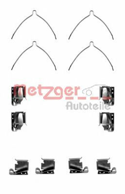 Set accesorii, placute frana TOYOTA CAMRY/CARINA/COROLLA 92-01