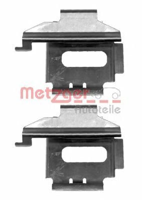 Set accesorii, placute frana MERCEDES-BENZ V-CLASS (638/2)