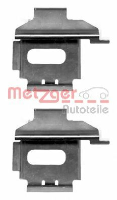 Set accesorii, placute frana MERCEDES-BENZ SPRINTER 95-06