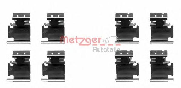 Set accesorii, placute frana VW TOURAN/JETTA IV