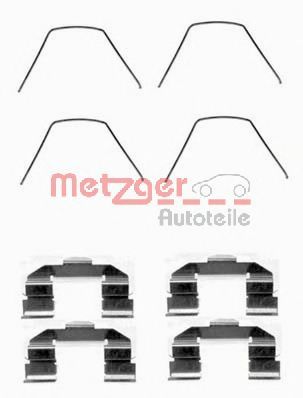 Set accesorii, placute frana MAZDA 6 1,8 02-07 (GG/GY)