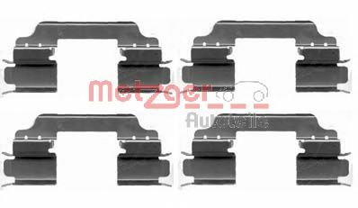 Set accesorii, placute frana HYUNDAI IX20