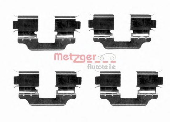 Set accesorii, placute frana MERCEDES-BENZ A-CLASS (W169)